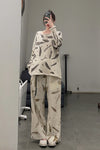 Archivio J.M.Ribot Natural stain sweater KN42/EP